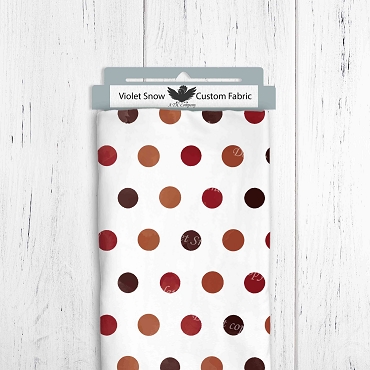 Woodland Autumn Polka Dot